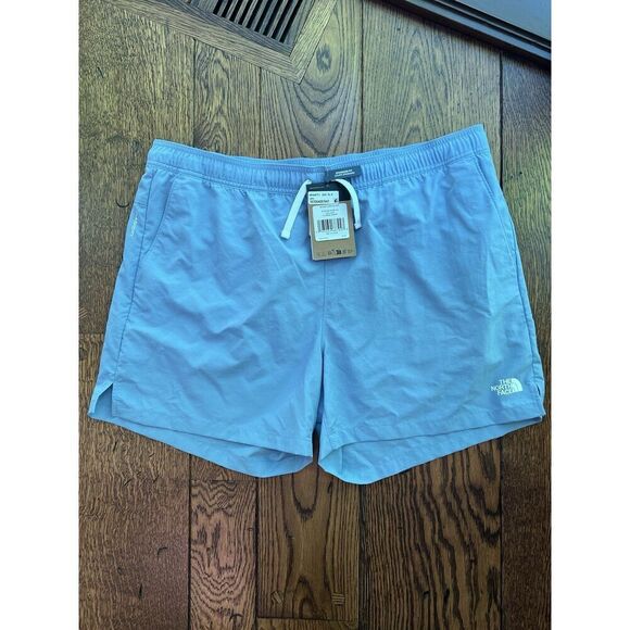 North Face 5” Action 2.0 Steel Blue Shorts Men’s Size XL New - Picture 1 of 6